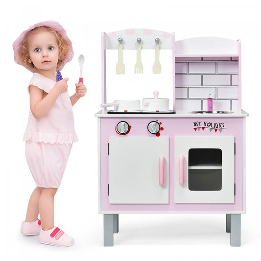 Žaislų Virtuvė Su Įskaičiuota Įranga Žaislas Vaikams Vaikiškos Virtuvėlės