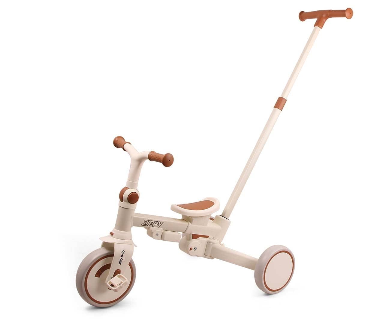 Zippy 5in1 Augantis Triratukas ir Balansinis Dviratukas 12 Mėn.+ Stumiami Triratukai