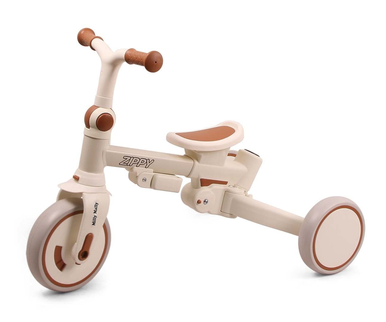 Zippy 5in1 Augantis Triratukas ir Balansinis Dviratukas 12 Mėn.+ Stumiami Triratukai