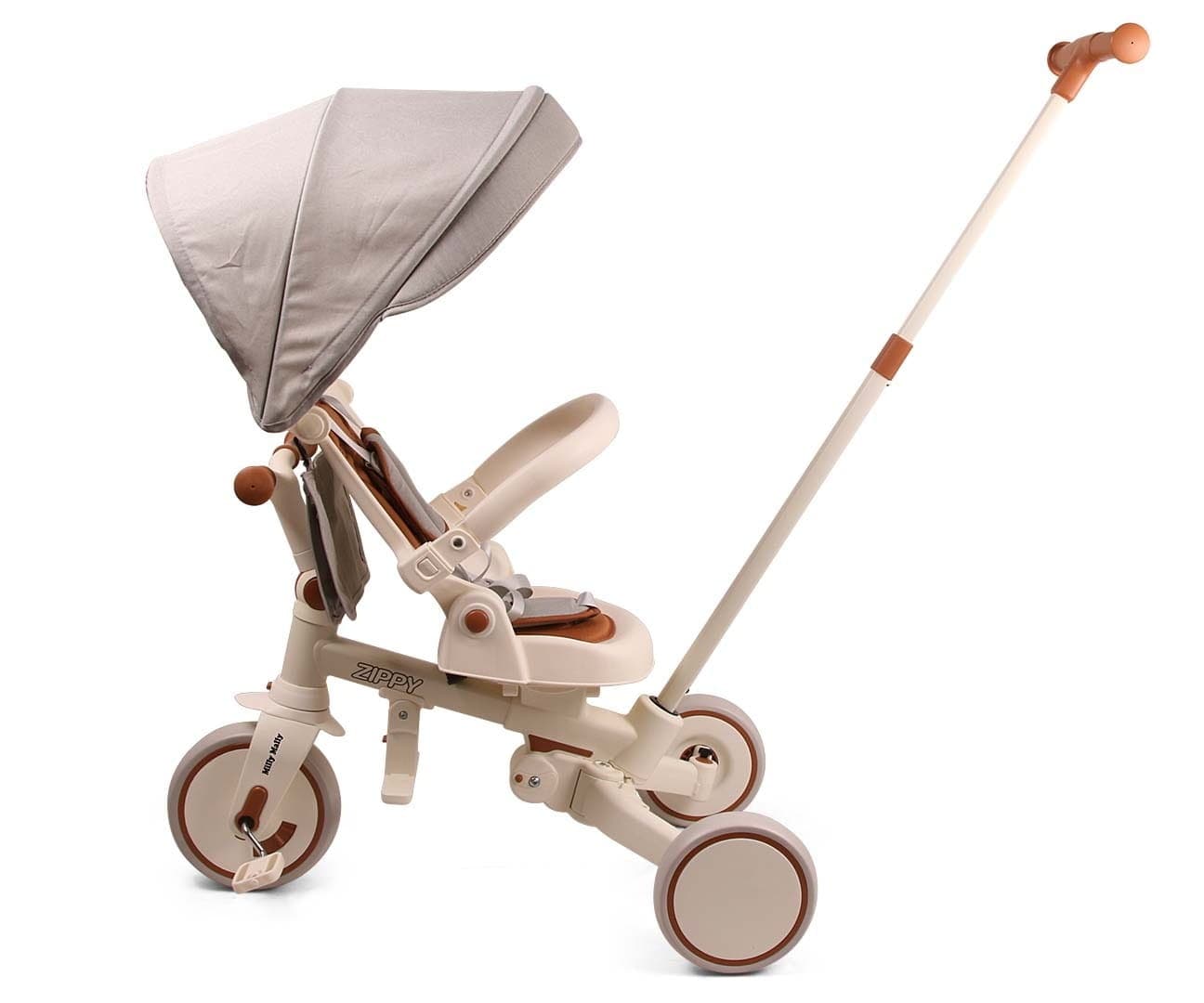 Zippy 5in1 Augantis Triratukas ir Balansinis Dviratukas 12 Mėn.+ Stumiami Triratukai