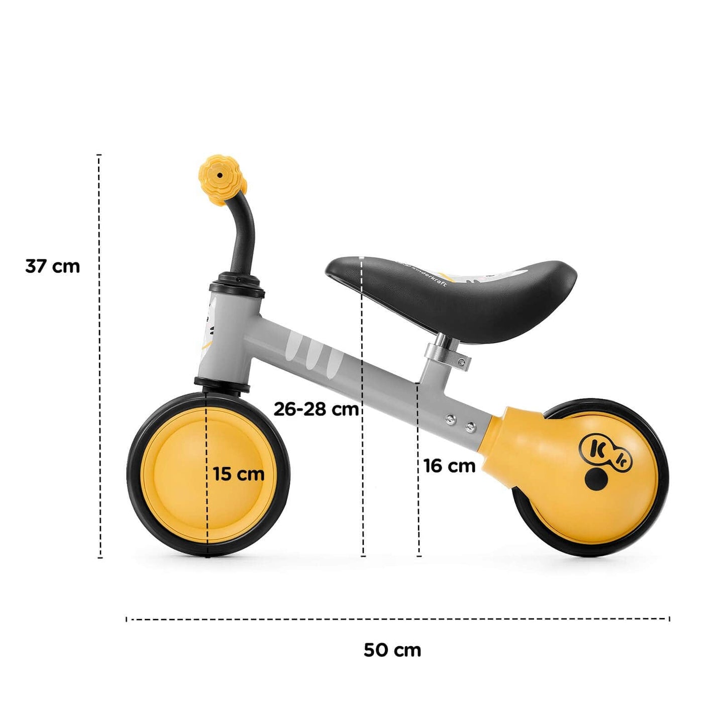 Balansinis dviratukas "Kinderkraft Cutie 6" Rožinis Push & Pedal Riding Vehicles