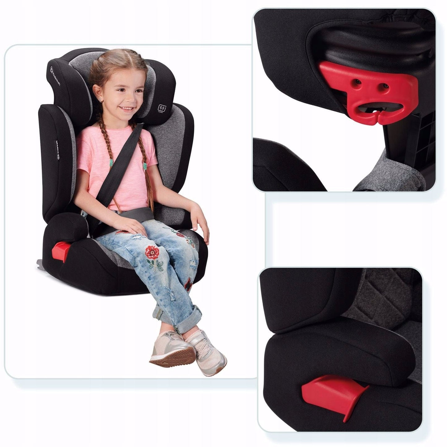 KINDERKRAFT 15-36 XPAND ISOFIX autokėdutė RAUDONA Baby & Toddler Car Seats