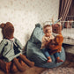 Minkštas vaikiškas pufas Mėtinės spalvos 55 x 65 x 22 cm Baby & Toddler Furniture Sets