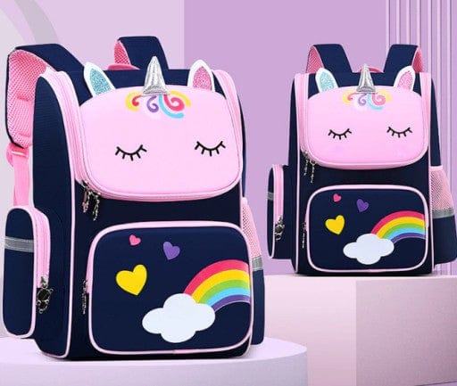 Mokyklinis komlektas "Vienaragis" Kuprinė 41cm, Penalas, Tašė Backpacks
