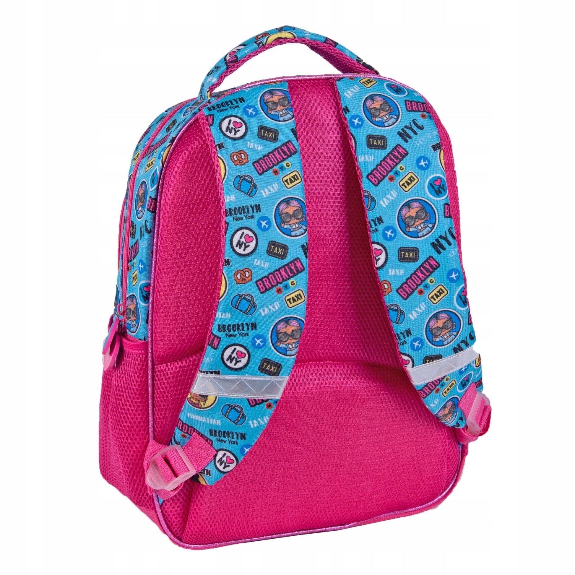 Mokyklinis Rinkinys L.O.L. Kuprinė 38cm, Penalas su Visais priedais ir Sportinis maišas Backpacks