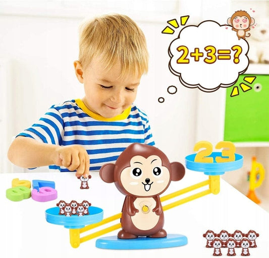 Vintoney Montessori Beždžionėlės Svarstyklės Skirtos Mokytis Skaičiuoti Educational Toys